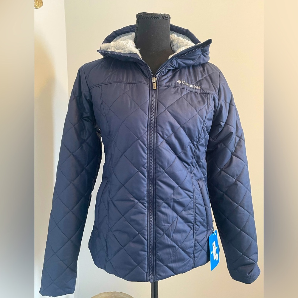 Columbia Women's Cooper Crest Hooded Quilted Jacket